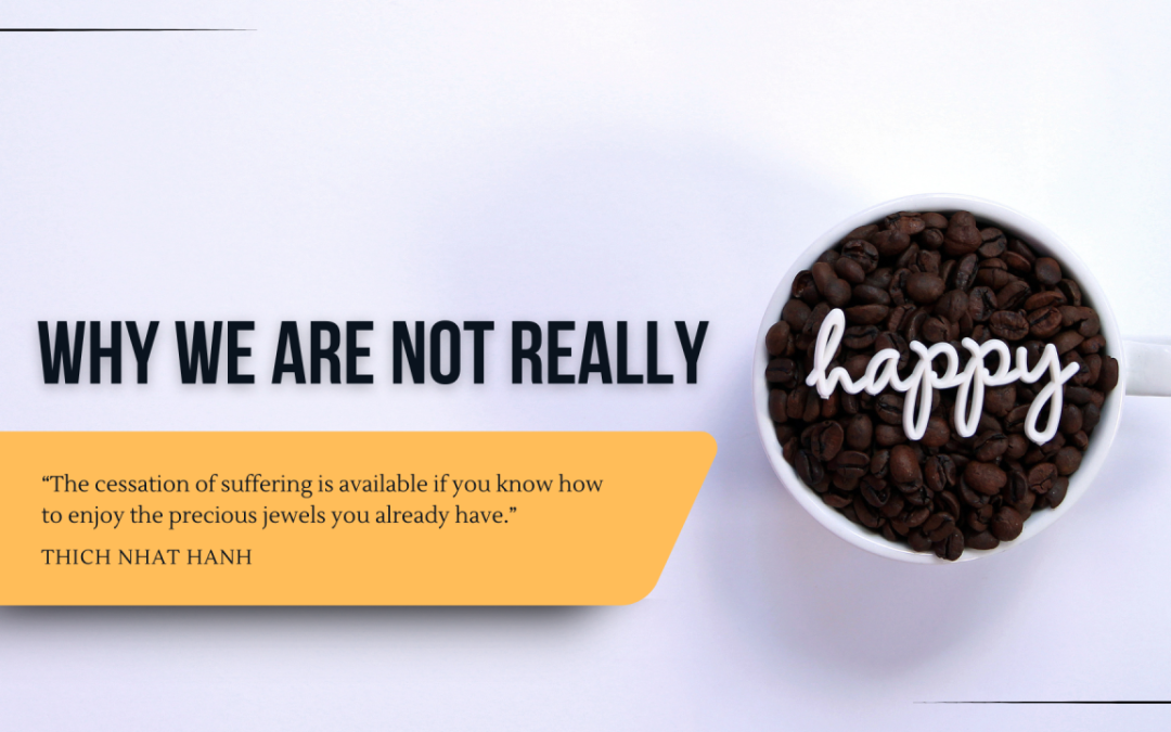 Why We Are Not Really Happy